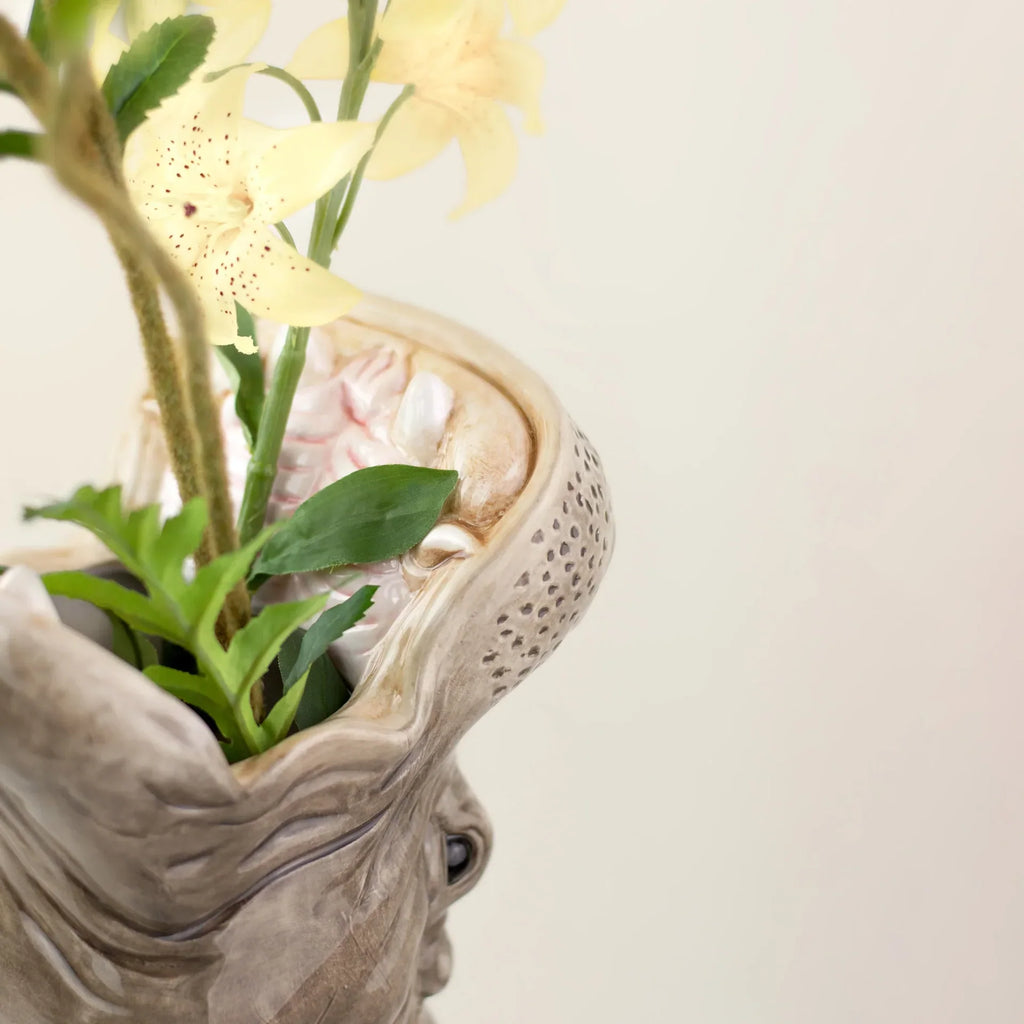 Grand Vase Hippopotame Hungry Hippos | Design-lahjat ja sisustustuotteet