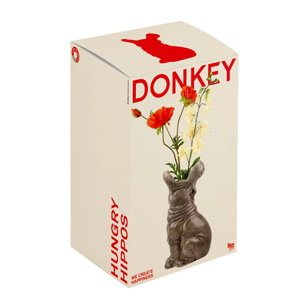 Grand Vase Hippopotame Hungry Hippos | Design-lahjat ja sisustustuotteet