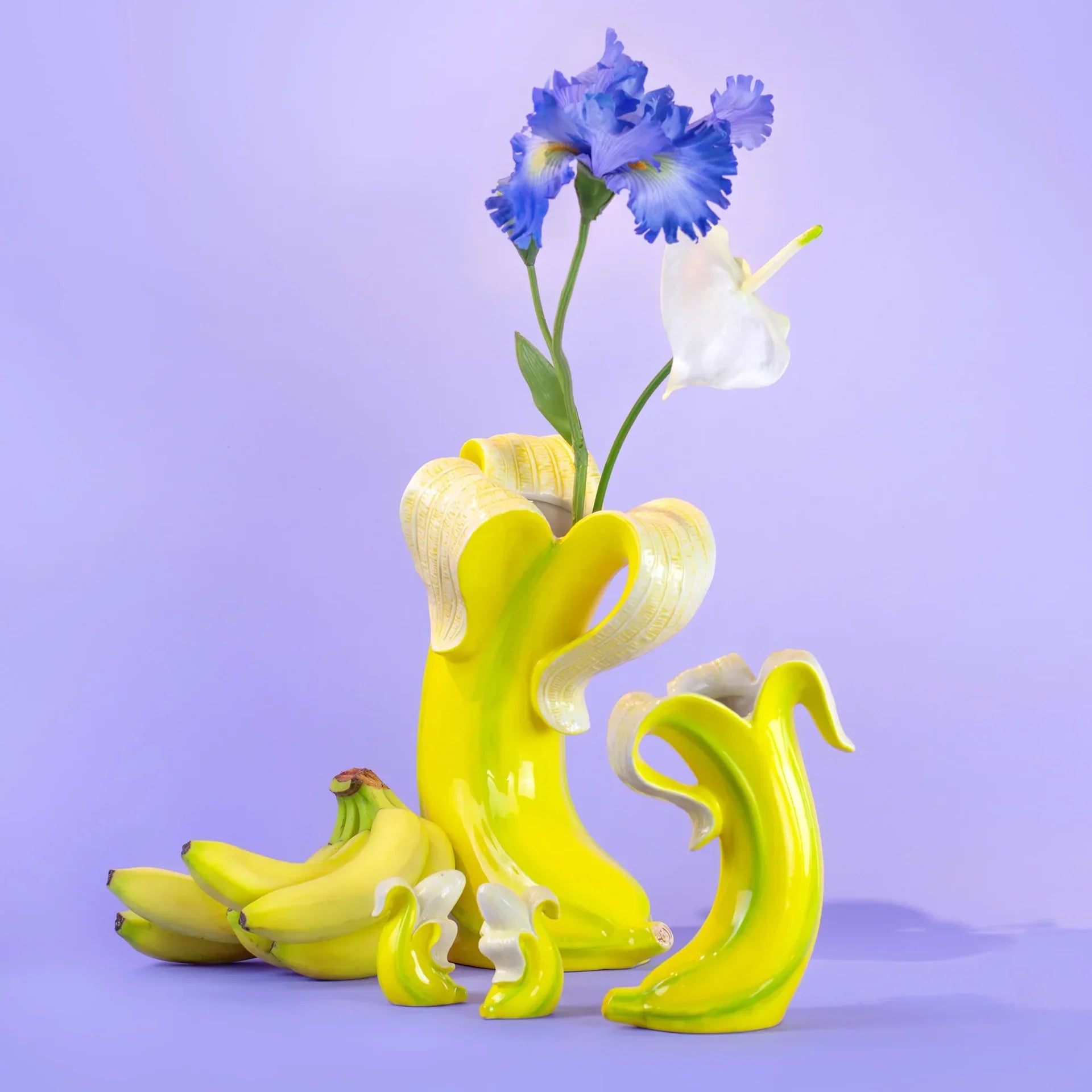 Große Bananen-Romance-Vase
