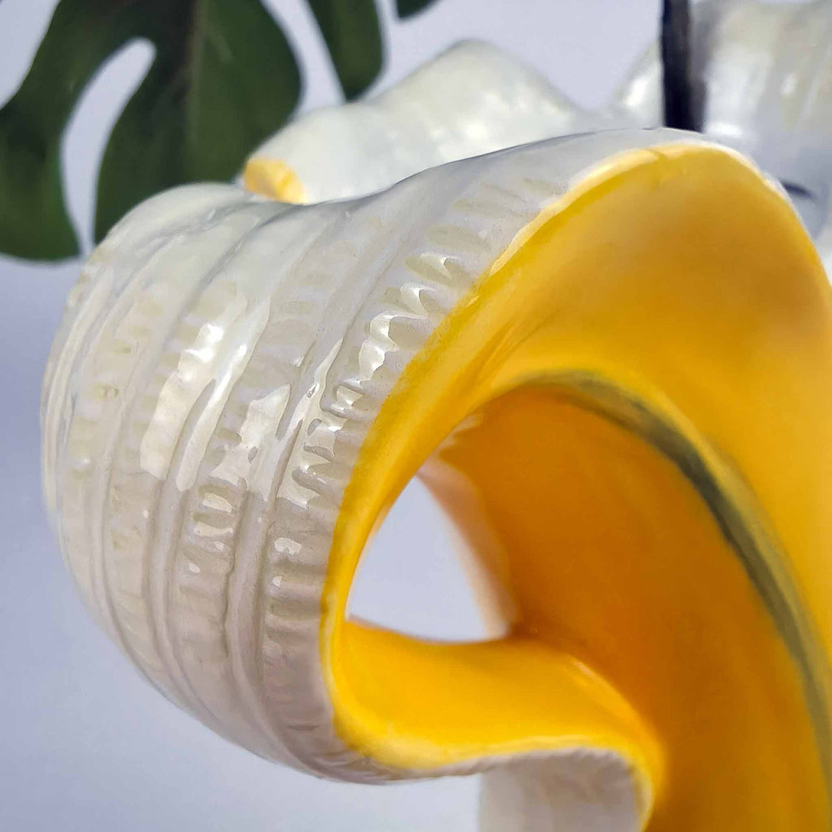 Kleine Vase Bananenromanze