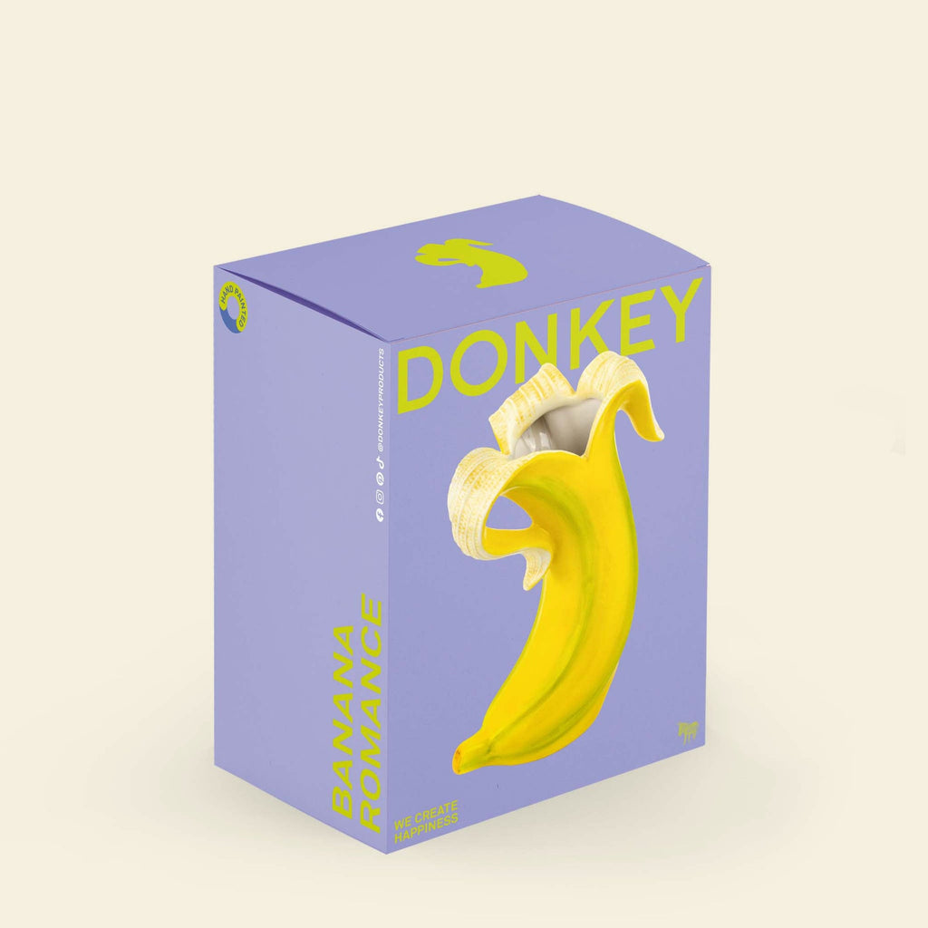 Kleine Vase Bananenromanze