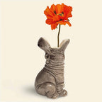 Kleine Vase "Hungriges Nilpferd"