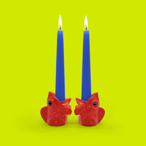 Goldfish Candle Holders