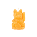 Bougie Chat Chanceux Pêche
