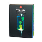 Capsule Lava Lamp - Blue/Green