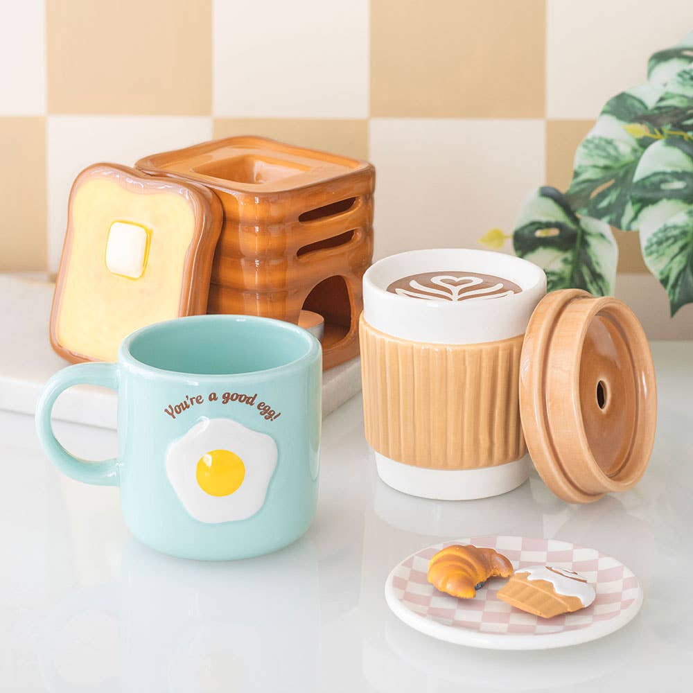 Brûleur d'huile et chauffe cire Toast Stack