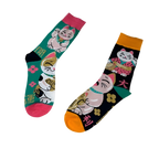 chaussettes depareillees chat chanceux lcc