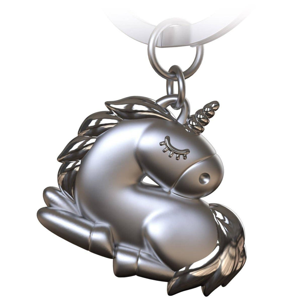 Oggetto regalo di design – porte cles licorne sleepy fabach FABACH_Sleepy_Einhorn_goldsilber 