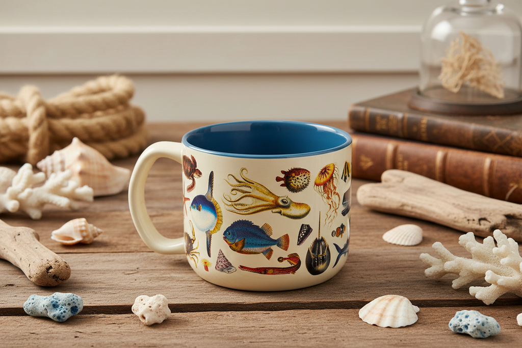 Mug Zoologie Marine 440 ml | Design e regali originali