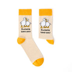 Chaussettes Canard "Ducking Love You" | Oggetti di design e regali originali