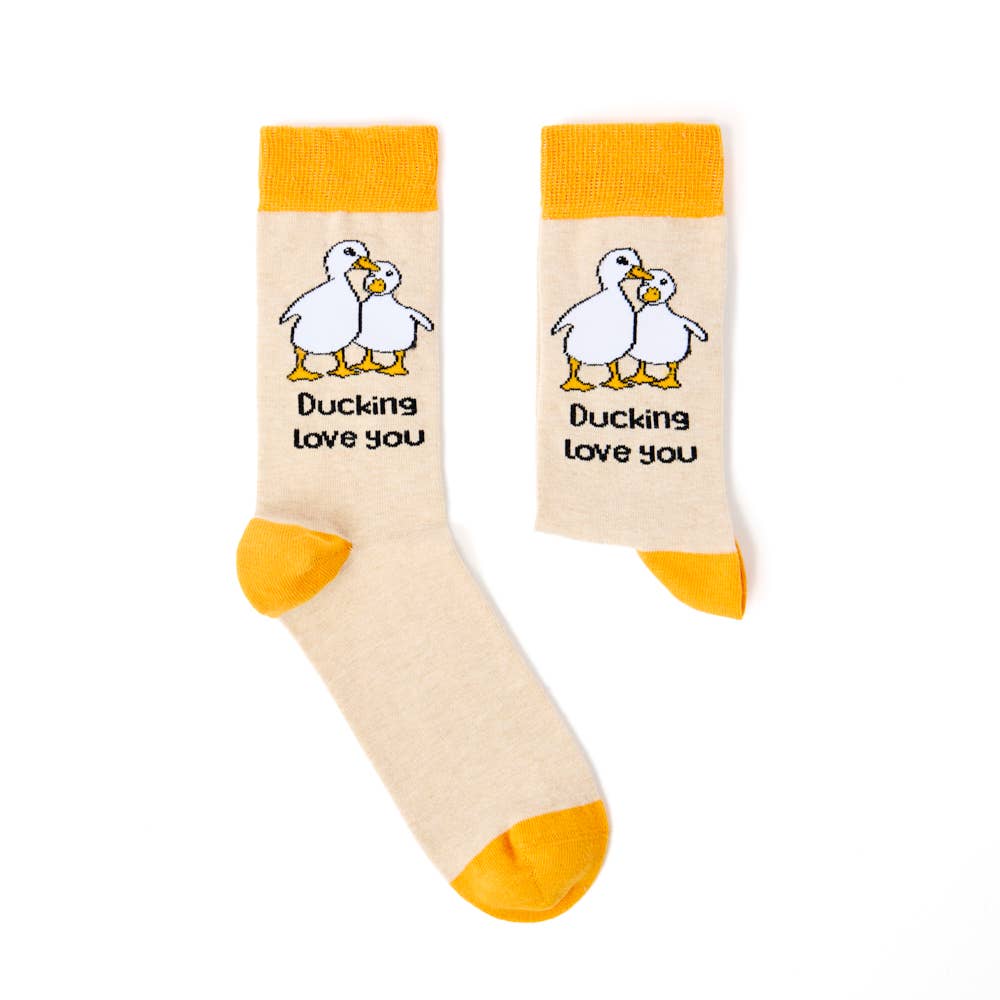 Chaussettes Canard "Ducking Love You"