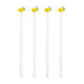 Agitateurs à cocktail en verre Citron | Designproducten en originele cadeaus