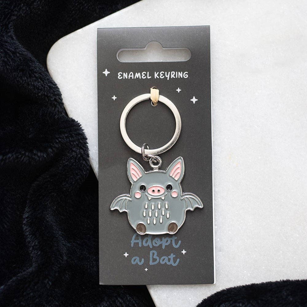 Adoptez un porte-clés chauve-souris pour Halloween