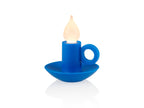 Candelabra Light Blue Bitten – Lampe décorative original