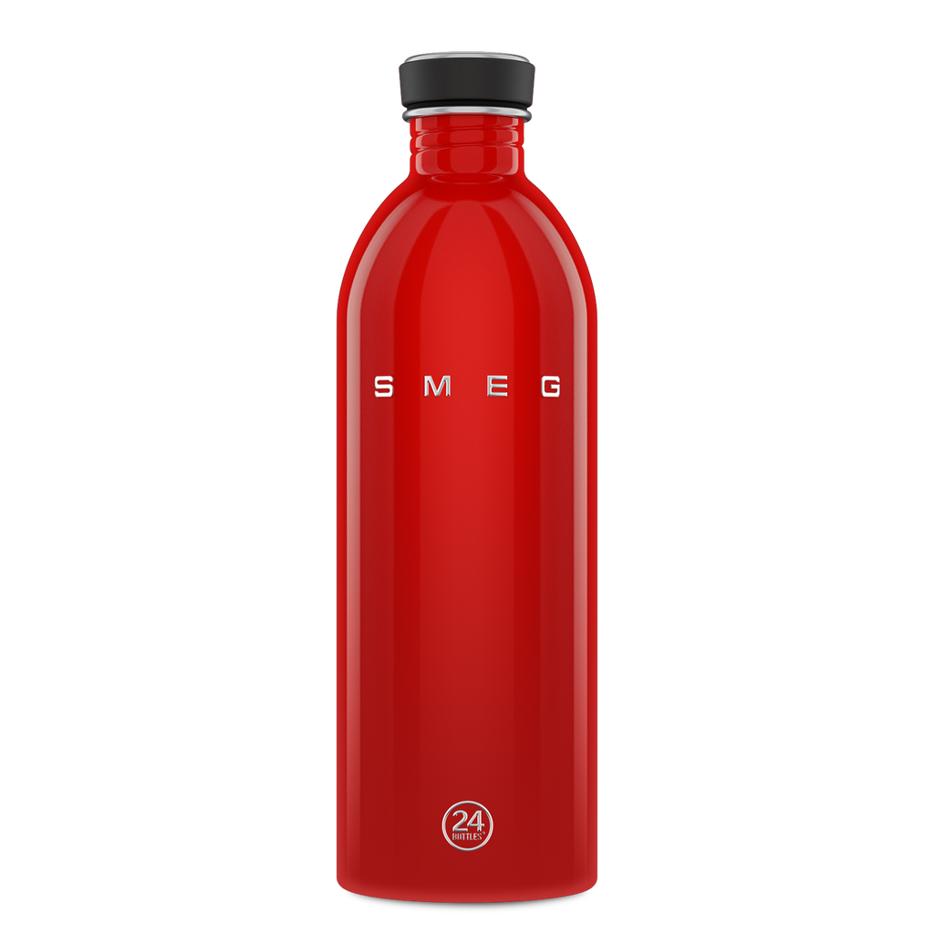 Urban Bottle | SMEG x 24Bottles Rot - 1000 ml