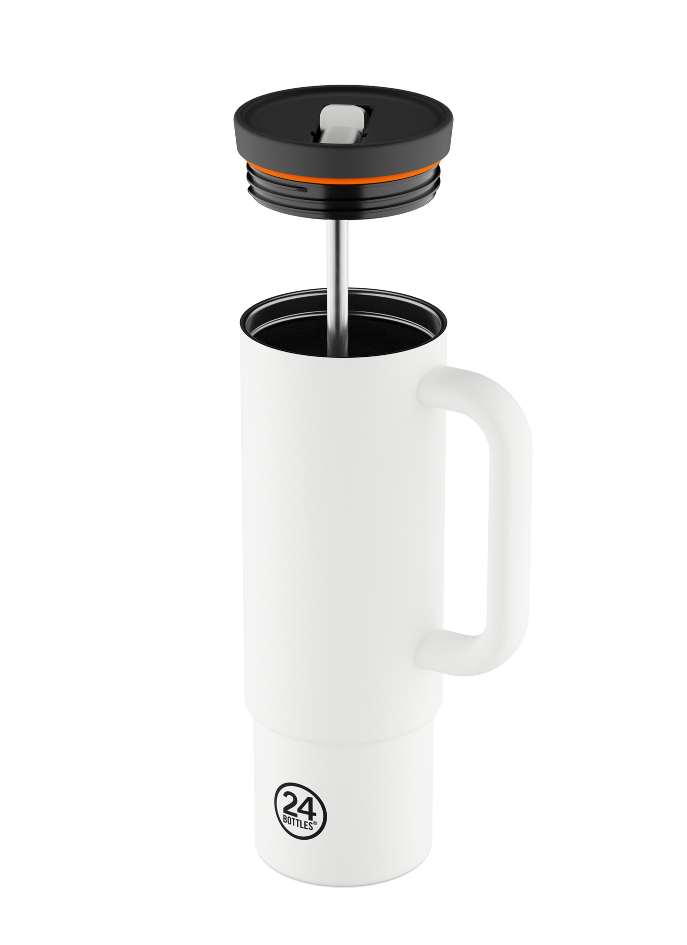 Straw Cup | Ice White - 800 ml