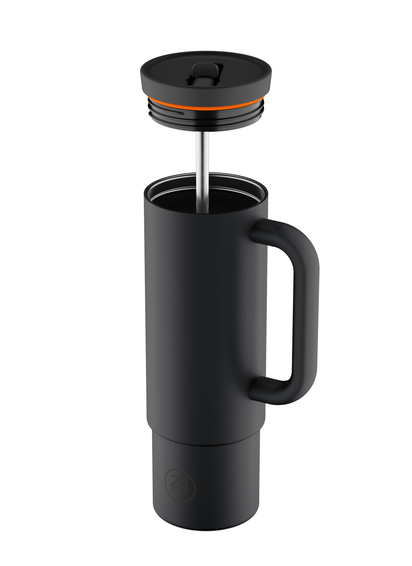 Straw Cup | Tuxedo Black - 800 ml