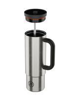 Straw Cup | Brushed Steel - 800 ml