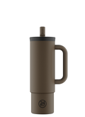 Strohhalmbecher | Mokka - 800 ml