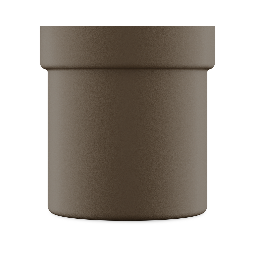 Strohhalmbecher | Mokka - 800 ml