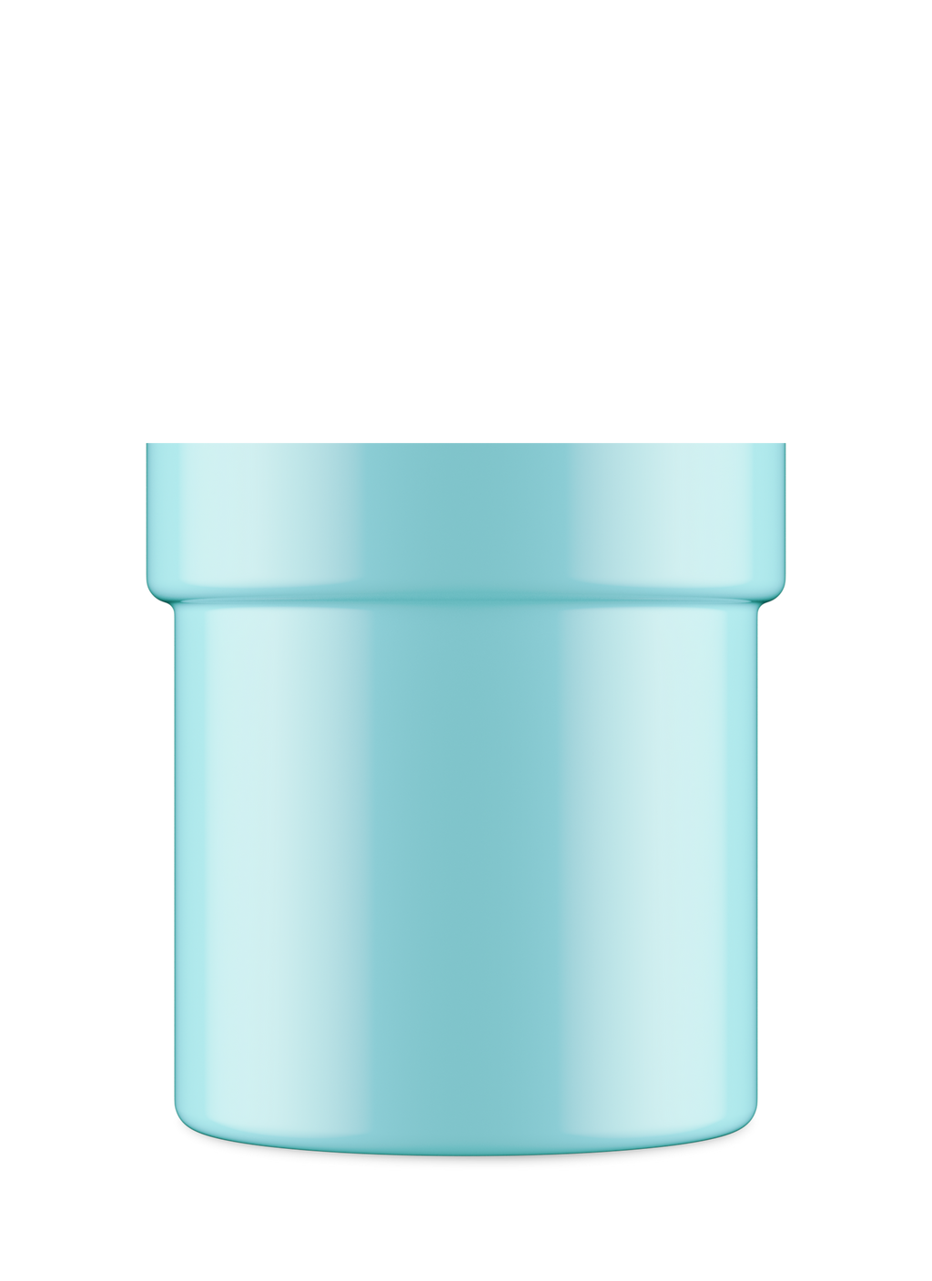 Strohhalmbecher | Hey! Blau - 800 ml