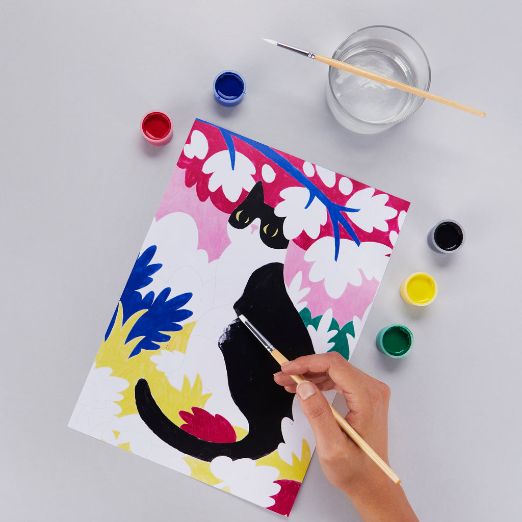 Kit de peinture au numéro L'Automne