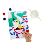 Kit de peinture au numéro L'Hiver