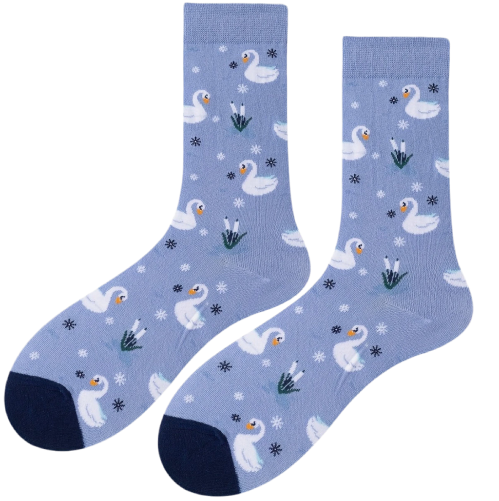 chaussettes cygnes blancs mrcol SOX BIRD 046 07251276