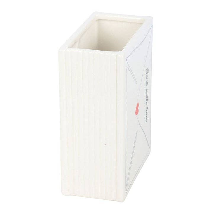 Valentine's Day Flower Vase - Love Letter