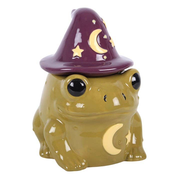 Brûleur d'huile « Crapaud magique » d'Halloween