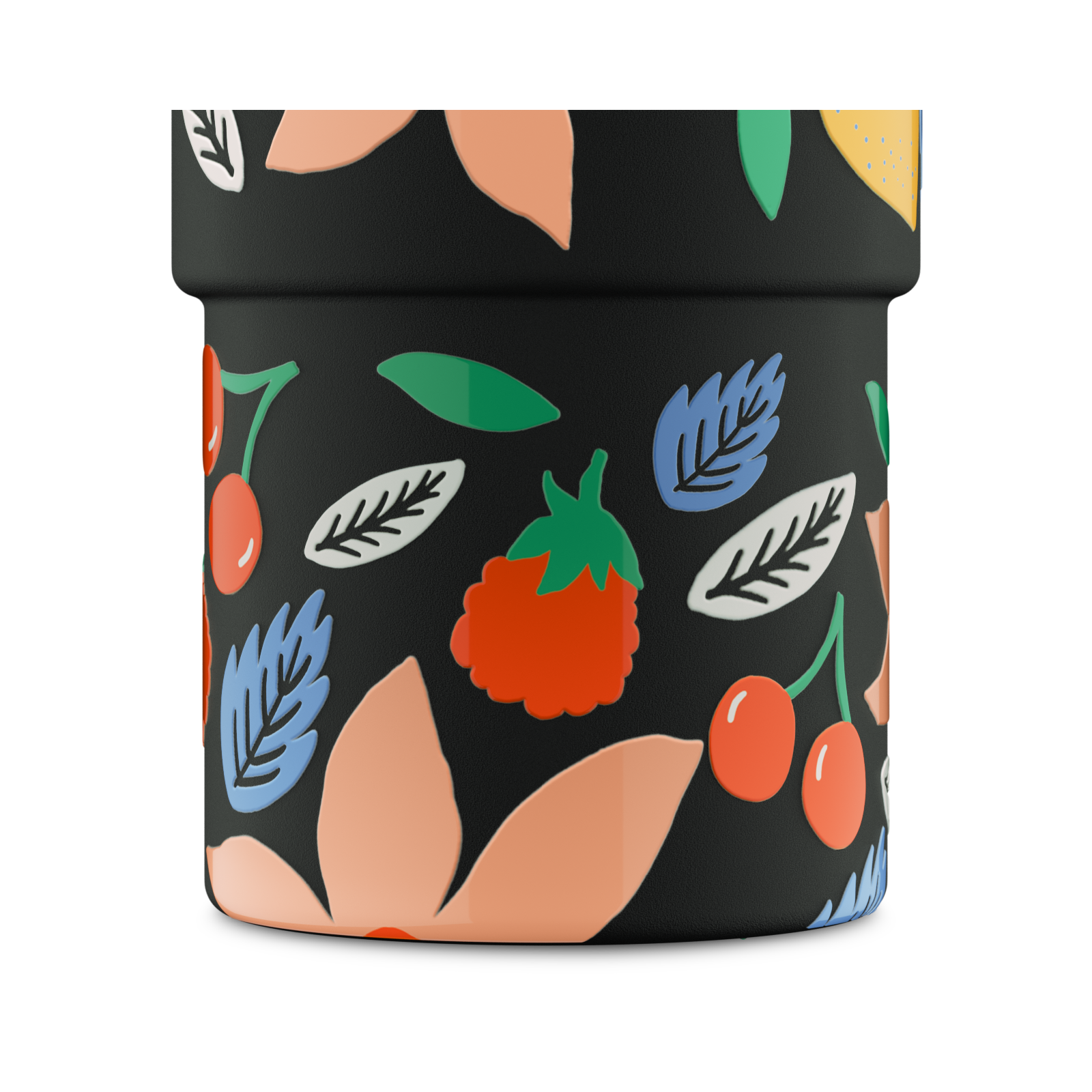 Straw Cup | Tropical Noir - 800 ml