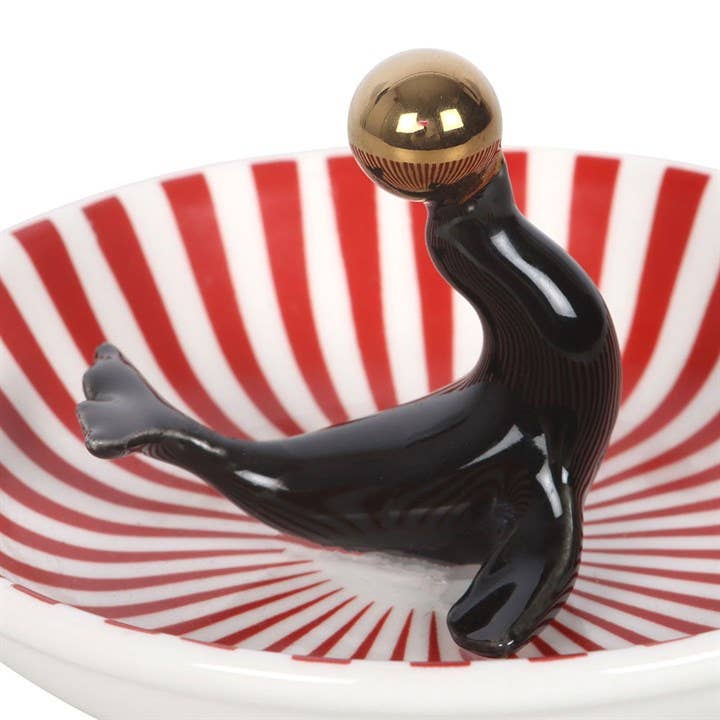 Circus Sea Lion Trinket Dish