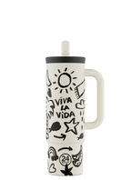 Trinkhalmbecher | Viva la Vida - 800 ml