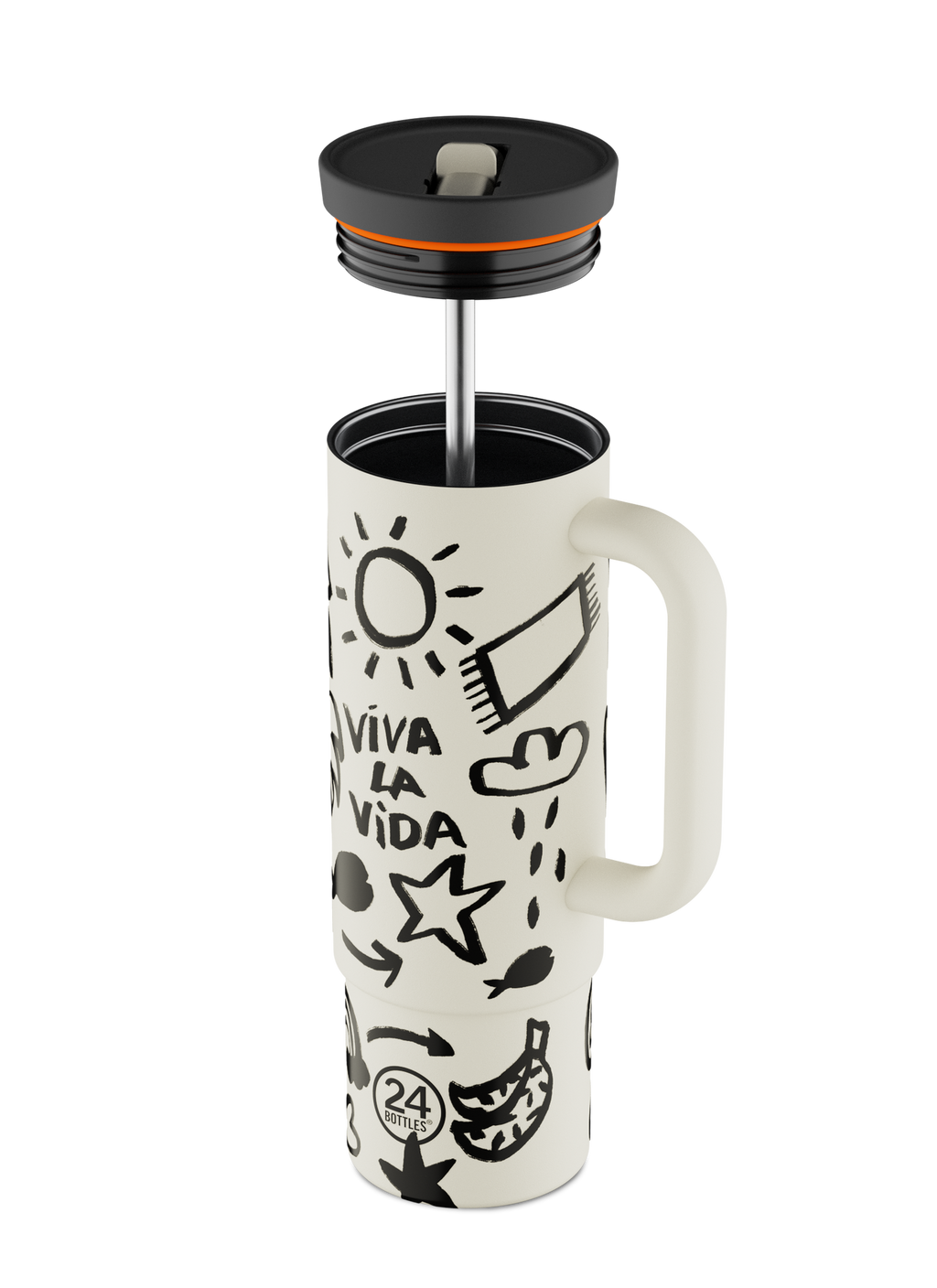 Trinkhalmbecher | Viva la Vida - 800 ml
