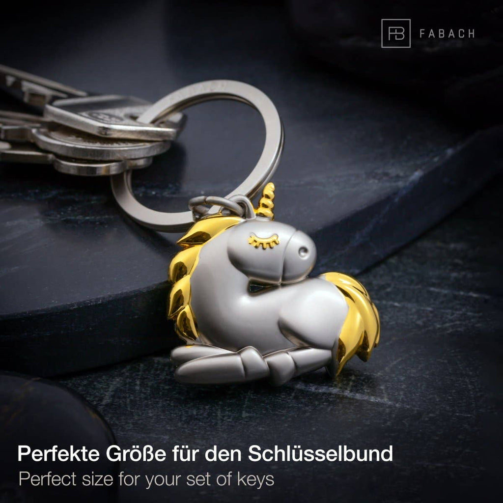 Oggetto regalo di design – porte cles licorne sleepy fabach 
