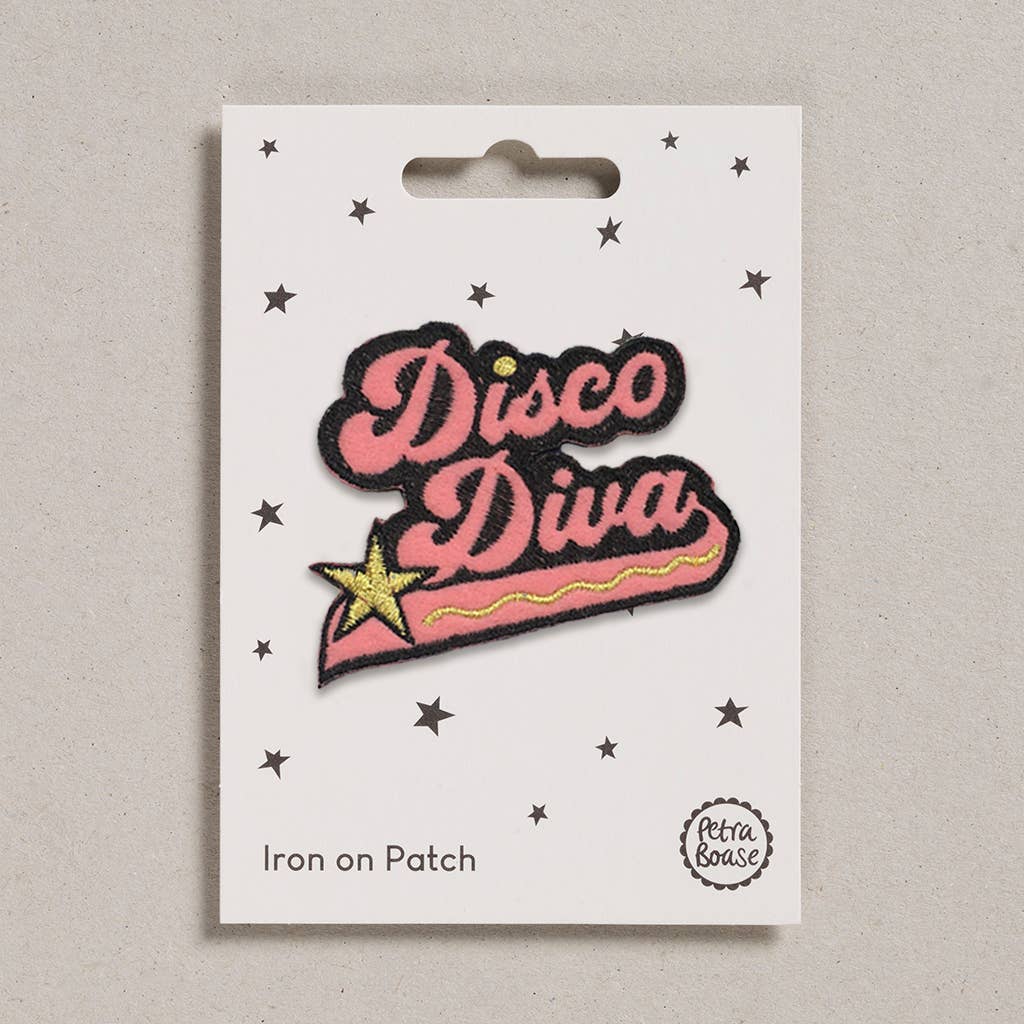 Designcadeau – patch thermocollant disco diva petra boase ltd IP PAT 0111 5060558746183