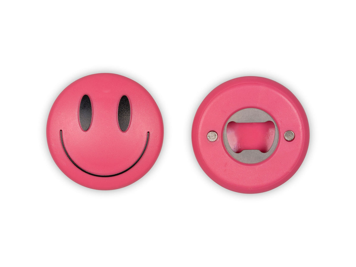 Décapsuleur Magnétique Emoji Heureux Rose – Bitten