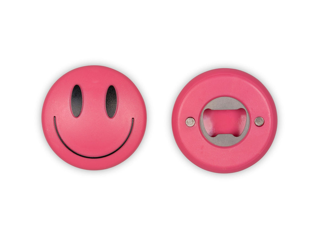 Décapsuleur Magnétique Emoji Heureux Rose