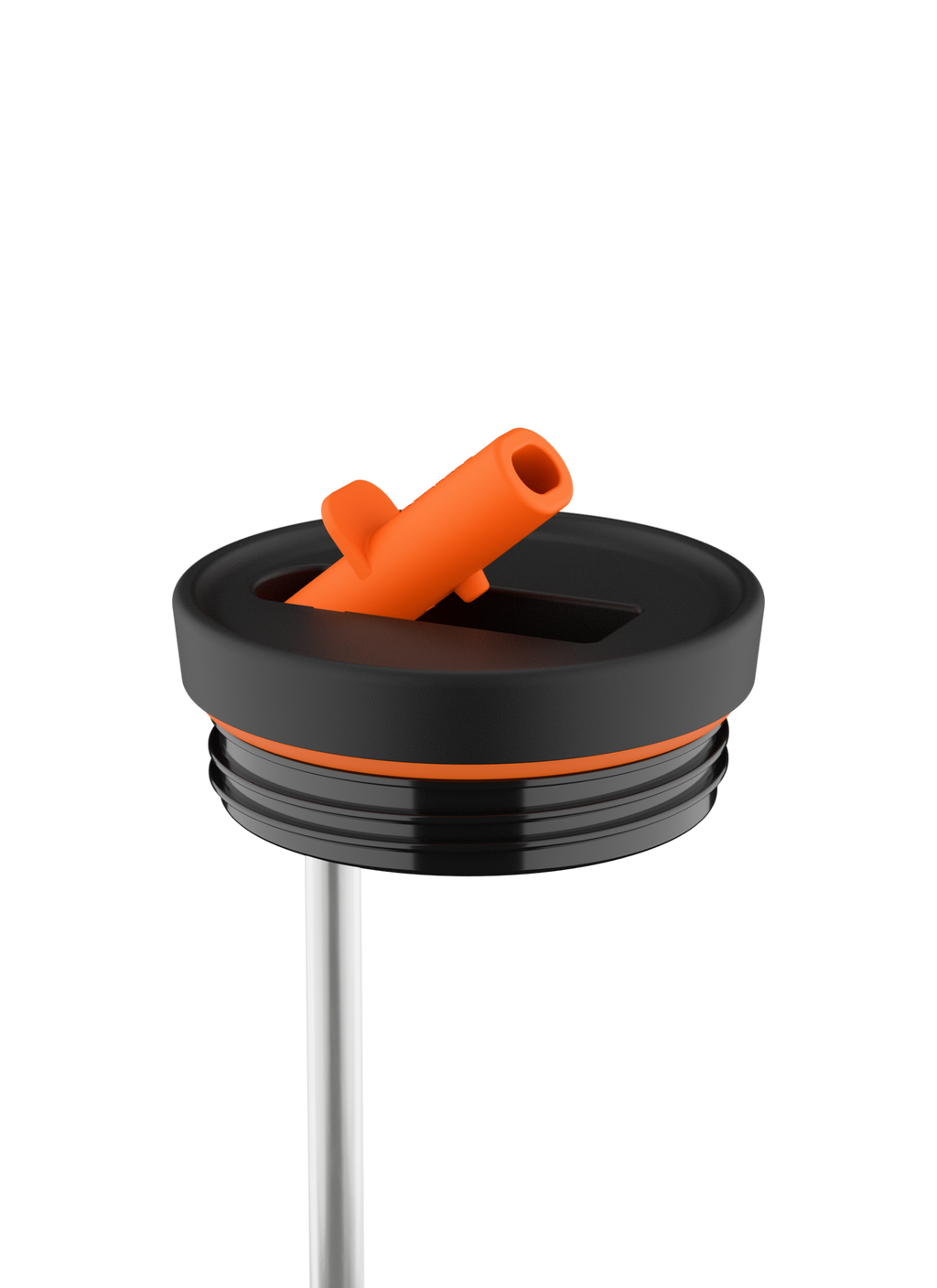 Zubehör | Strohhalmdeckel – Orange