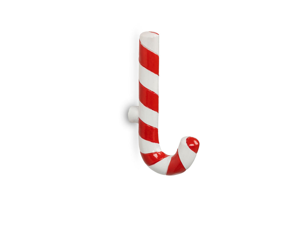Zuckerstangen-Wandhaken Rot