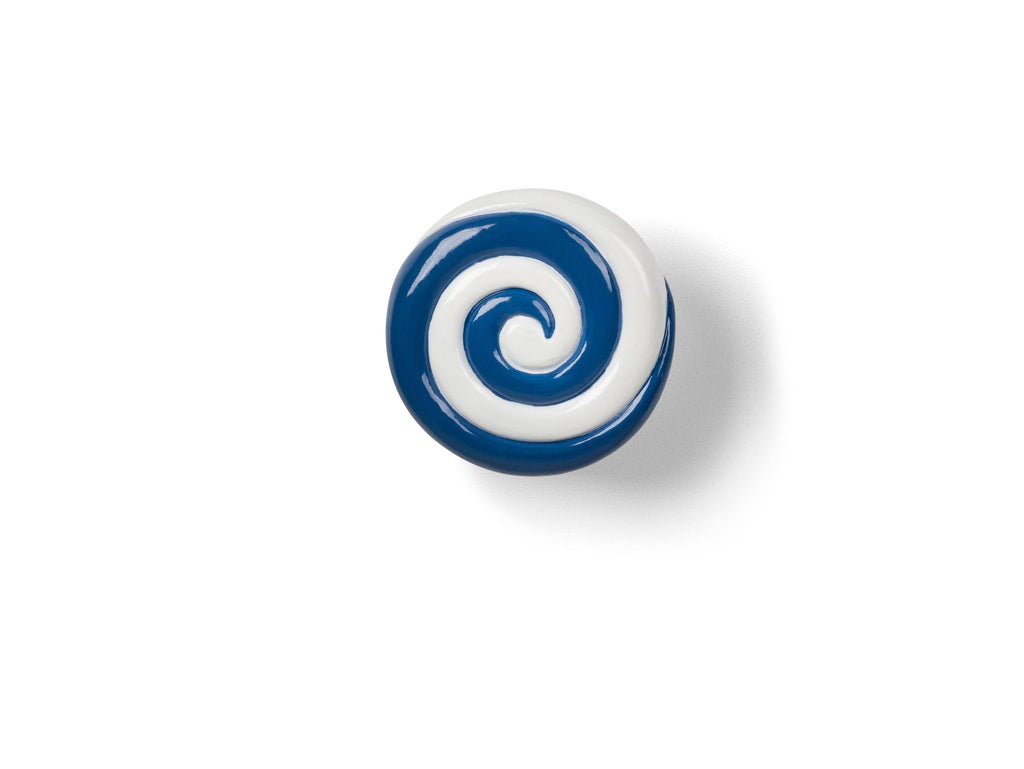 Candy Swirl Wandhaken Blau
