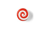 Wandhaken „Candy Swirl“, Rot