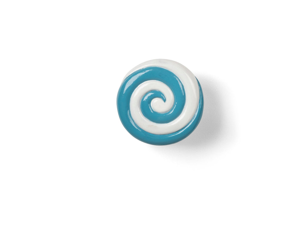 Wandhaken Candy Swirl Türkis