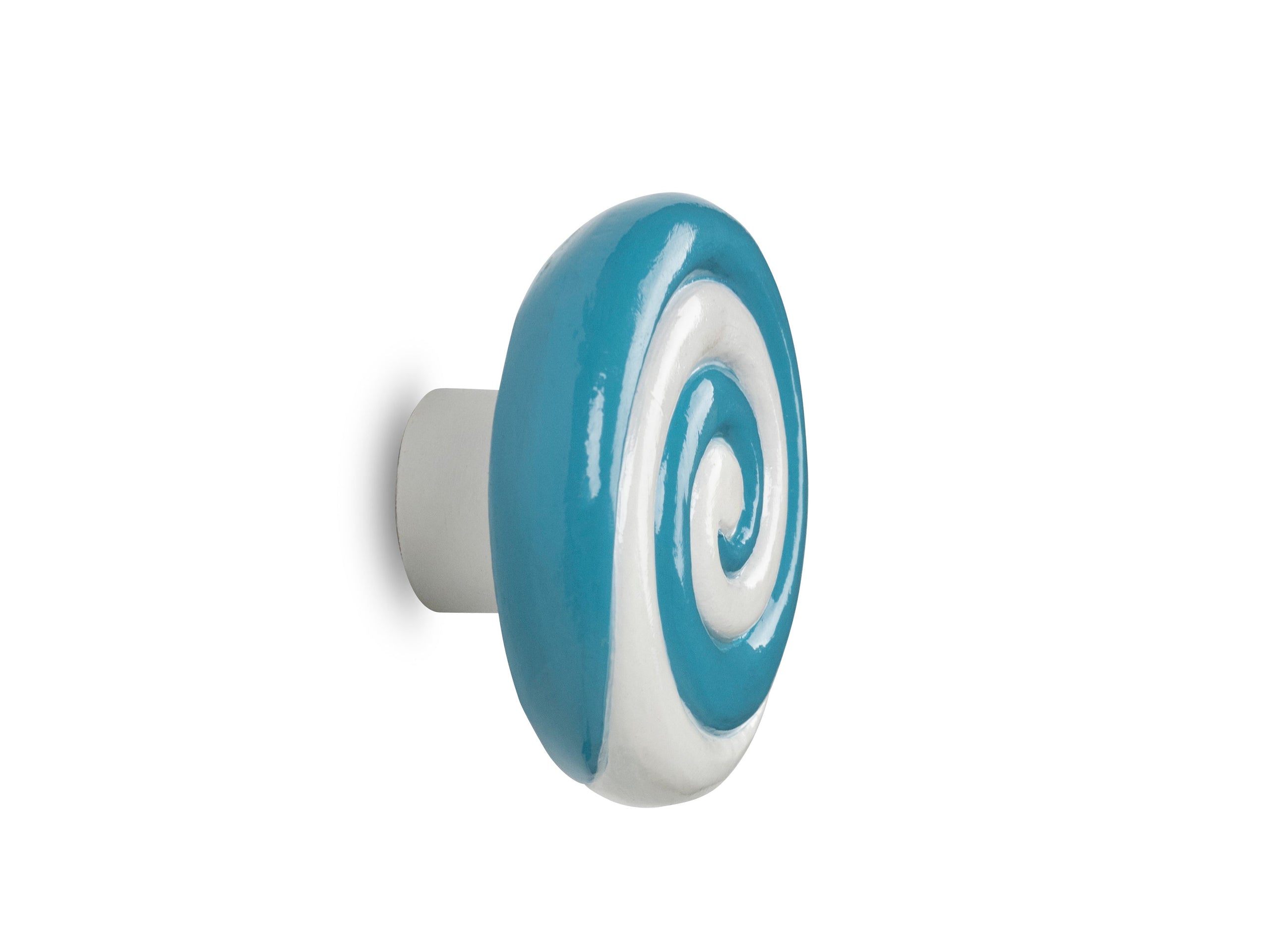 Wandhaken Candy Swirl Türkis