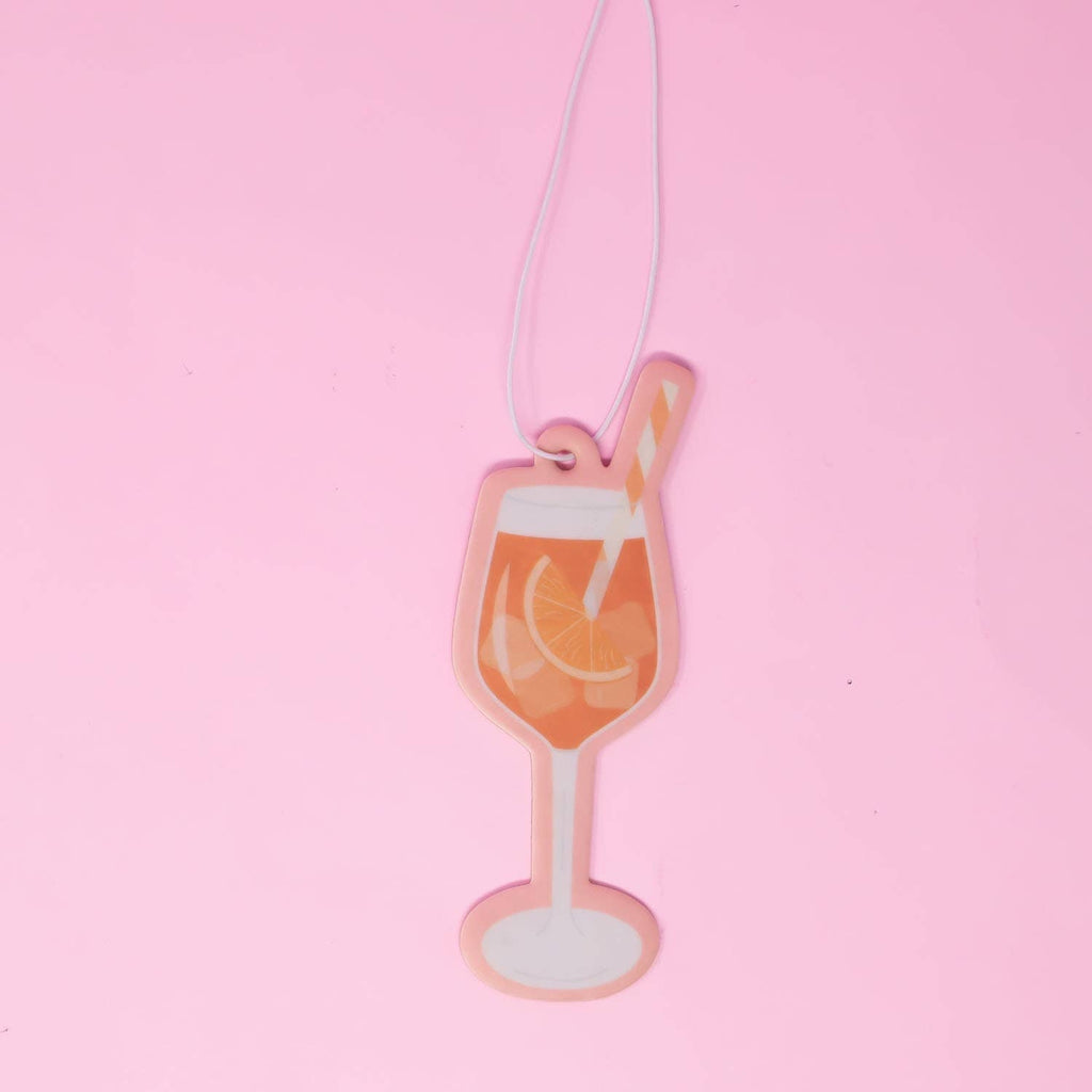 desodorisant pour voiture aperol spritz made au gold 