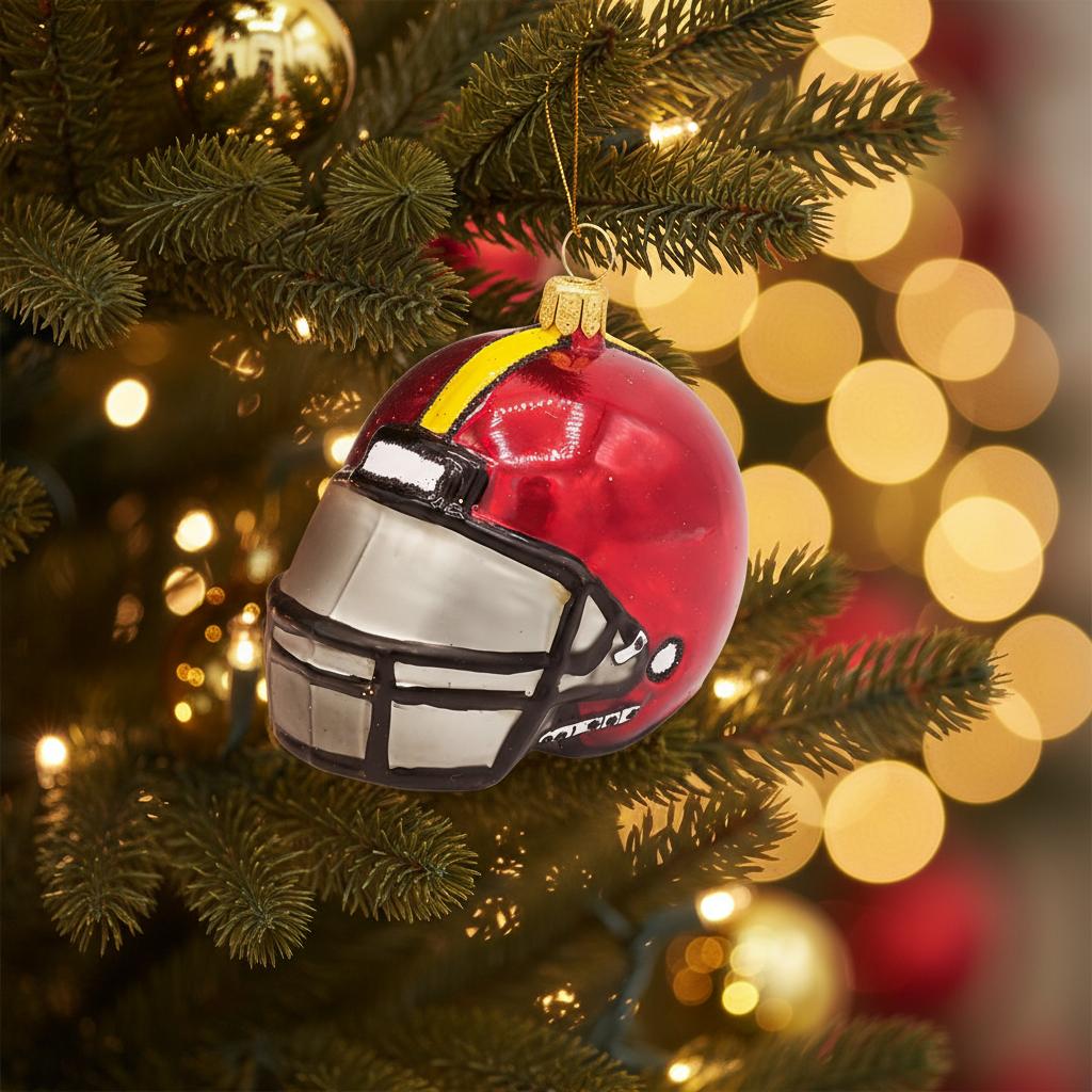 Boule de Noël Casque de Football Américain | Designproducten en originele cadeaus