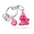 Porte-clés charms Caniche