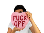 Bouillotte Huggable Cœur « Fuck Off »