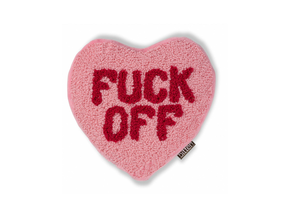 Bouillotte Pocket Pal Cœur « Fuck Off » – Bitten