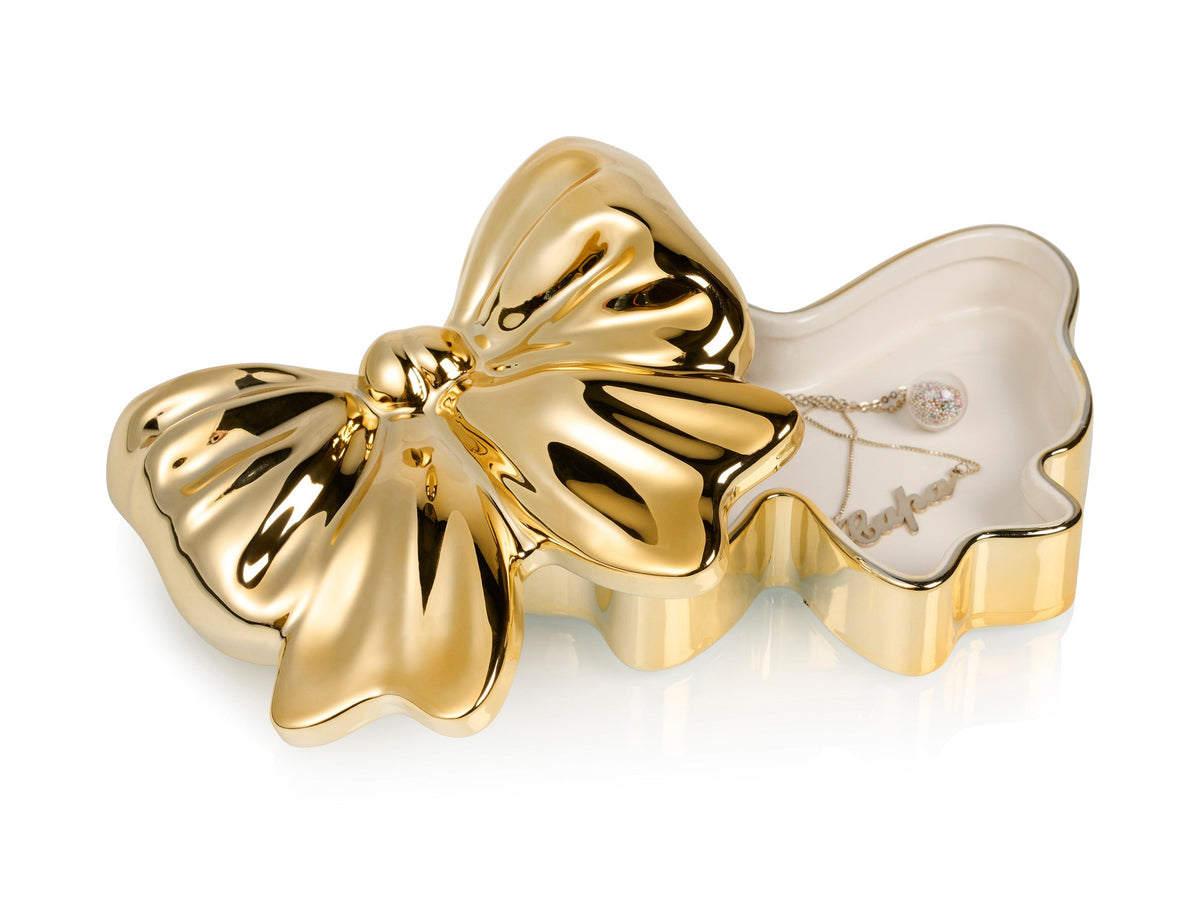 Boîte à Bijoux Nœud Or – Bitten